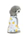 Dog Dress Puppy Skirt Dog Clothes Princess Dresses Fruit Braces Skirt Wedding Cotton Dress for Small Dog Girl Female Cat (Yellow, L)