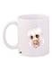 Printed Ceramic Coffee Mug Multicolour
