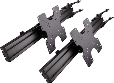 Next Level Racing Elite Freestanding Triple Monitor Stand Add On Carbon Grey
