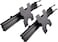 Next Level Racing Elite Freestanding Triple Monitor Stand Add On Carbon Grey