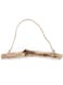 SYOSI Logs for Decoration Natural Driftwood Decorative Branches Home Wall Hanging Decor Jewelry Organizers with 5 Hooks, Farmhouse Rustic Boho Wall Decor for Bedroom Living Room and Bathroom (15 Inch)