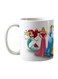 Piece Disney Princesses Printed Mug White/Pink/Blue 325ml