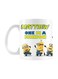 Print Printed Ceramic Mug White/Yellow/Blue