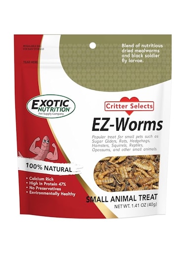 Exotic Nutrition EZ-Worms 1.41 oz.