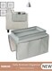 Sofa Armrest Organizer with Cup Holder Tray Chair Arm TV Remote Holder for Recliner Couch Armchair Caddy Bedside Storage Pockets Bag for Cellphone Tablet Book Magazines Drinks Holder Pouch