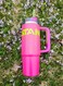 Reverb 40oz Ultra-Resilient Hot Magenta Stainless Steel Insulated Tumbler &acirc;&euro;&ldquo; Oversized Travel Mug with Advanced Double-Wall Vacuum Seal for Maximum Temperature Retention &acirc;&euro;&ldquo; Flip-Top Leakproof Lid &amp; Eco-Friendly Reusable Straw &acirc;&euro;&ldquo; Hot &amp; Cold Drink Thermal Cup for Gym, Office, Commute, Travel &amp; Outdoor Use
