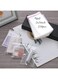 Opal plastic bags clear Small and large size re-sealable Self-Adhesive for packaging,organizing and storage for food,samples,jewelry,gifts,snacks,baked goods and candy (clear-210Pcs, 6x8cm-2x3inch)