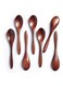 PCS Small Wooden Spoons Honey spoons for Tea Smooth Wooden Honey Teaspoon for Coffee Ellipse Serving Wood Spoons Mini Table Spoon for Jar and condiments Wooden Spoons for Eating