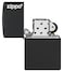 Zippo 218ZL Classic Black Matte with Zippo Logo Windproof Lighter