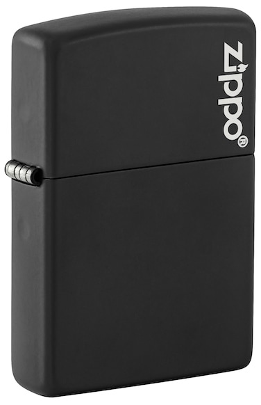 Zippo 218ZL Classic Black Matte with Zippo Logo Windproof Lighter