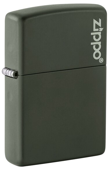 Zippo 221ZL Classic Green Matte with Zippo Logo Windproof Lighter