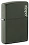 Zippo 221ZL Classic Green Matte with Zippo Logo Windproof Lighter