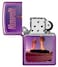 Zippo CI018775 24747 Kuwait Towers High Polish Purple Windproof Lighter