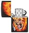 Zippo CI001279 218 Mazzi Flame Lion Black Matte Windproof Lighter