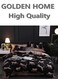 HOME 6 Piece King/Queen/Single size, striped pattern duvet cover set. set includes 1 Comforter Cover, 1 Fitted Bedsheet, 4 Pillowcases