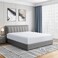 MUSA&Acirc;&reg; Deep Pockets Fitted Sheet - 100% Cotton Luxury Bedding Set (White, 200 x 200cm)