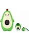 MAKINGTEC Cute Portable Water Cup, Cartoon Avocado Glass Double Layer Student Simple Fresh Mori, Travel Mug Tea Water Bottle Coffee Flask, Born for Girls And Ladies, Green