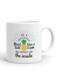 Your Wall Funny Pineapple Design Printed Ceramic Coffee Mug 325ml, Perfect Gifting by Spoil Your Wall