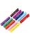 50PCS Colored Wooden Clothespins, Clothes Pins for Clip Pictures Photos Decorative Small Colorful Wood Closepins Clips 2.9inch 10 Color Each 5Pcs