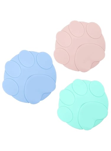 Oasisgalore 3Pcs Cat Food Can Covers Lids for Dog Cat, Silicone Can Claw Lids for Dog &amp; Cat Food, Food Safe BPA Free Dishwasher Safe