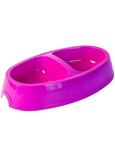 Nobby Savic Picnic Twin Feeding Dog Bowl