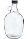 HARMONY 1PC GLASS BOTTLE WITH PLASTIC LID,1500ML
