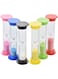 Pcs Sand Timer Toy, Multicolor Sandglass Timers, Mini Toy Hourglass Set, Hourglass Sand Timers 30sec 1min 2mins 3mins 5mins 10mins, accurate timing, for Kids at Home and School