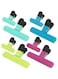Duomama 8 Pack Airtight Food Clips, Wide Grip Sealing Bag Clips for Fresh Food Storage - Includes 4 Large &amp; 4 Small Clips