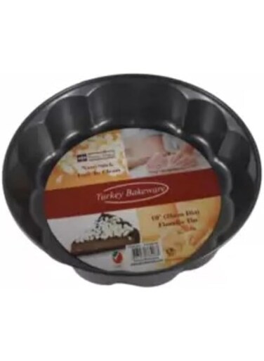 Home Maker AVCI Non-Stick Easy to Clean Round-Fiorella Tin Shape Cake Pan-26cm