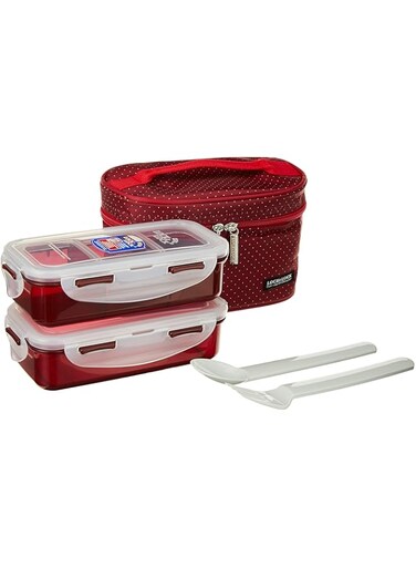 LocknLock HomeBox Lock and Lock 5-Piece Lunch Bag Set