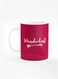 Designer Printed Coffee Mug with Heavy Duty Handle 11oz Ceramic Personalised Gift Mugs Cup [Microwave Safe &amp; Dishwasher Proof] - Wanderlust