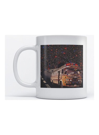 Mug The Bus for Coffee and Tea White