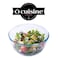 Ocuisine 1L Mixing Bowl - Tempered Borosilicate Glass &amp; Thermal Shock Resistant