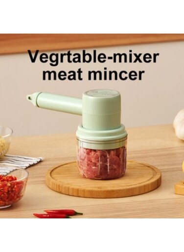 Wireless 3 in 1 Multifunction Chopper Cutter Mixing Cooking Machine Food Processor