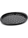 Prestige Granite Pizza Crisper Pan with Carbon Steel Coating for Home Oven Baking Premium Quality Non-Stick Tray Black 12-Inch PR48777