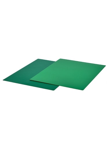 Bendable Chopping Board, Set of 2, Green/Bright Green 28x36 cm