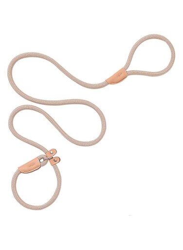 TERRIFI Slip Lead Dog Leash - 5 FT x 1/2" Rope Training Leash for Puppies, Small, Medium, &amp; Large Dogs - No-Pull Behavior Training Loop for Pet Walking