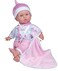 JC Toys La Baby Caucasian 11-Inch Small Soft Body Baby Doll, - La Baby, Washable  Removable White &amp; Pink Floral Outfit W/Hat, Pacifier &amp; Blanket, For Children 12 Months +