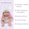 JC Toys - Lots To Love Babies 14" All Vinyl Doll, 4 Piece Bath Time Gift Set, Posable &amp; Waterproof, Ages 2+ Pink