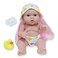 JC Toys - Lots To Love Babies 14" All Vinyl Doll, 4 Piece Bath Time Gift Set, Posable &amp; Waterproof, Ages 2+ Pink