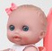 JC Toys Lil Cutesies Twin 8.5" All Vinyl Dolls And Stroller Set, Posable And Washable, Removable Outfits  Twin Stroller And Accessory,   Ages 2+, Green