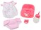 JC Toys Missy Kissy Kiss &amp; Care Nursery, Drink &amp; Wet Interactive Doll Gift Set