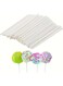 Thsinde 100 Count Plastic Lollipop Sticks, Sucker Stick for Cake Pops Making Tools, Cookies, Candy, Chocolate, Party (6" Inches - Large)