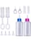 AquaFalcon 12-Piece Pet Feeding Bottle Kit: Essential Kitten and Puppy Milk Feeder Set with Pet Feeding Bottle Replacement Nipples - Ideal for Newborn Dogs, Cats, and Small Animals
