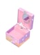 TERRIFI Girl's Musical Jewelry Storage Box, Storage Box with Spinning Ballerina Theme, Music Box for Little Girls Daughter Granddaughter, Birthday Anniversary, Swan Lake Tune (Pink) (Style C)