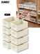 8 Pcs Wardrobe Clothes Organizer, Foldable Clothes Storage Box Organizer, Visible Drawer Organizers Wardrobe Clothing Organizer, Washable Drawer Box for Clothing, T-Shirt, Pants, Toys &amp; Books