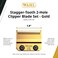 Wahl Professional Stagger Tooth Gold Bladeset, High-Precision Replacement Blade, DLC and Titanium Coated, Seamless Blending, Fits Cordless Magic Clip 8148 and 8509