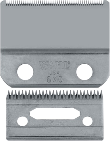 Wahl Professional Balding 6X0 Clipper Blade 2105 - Fits the 5 Star Series Balding Clipper - Includes Oil, Screws, and Instructions