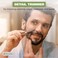 Wahl Micro Groomsman Personal Pen Trimmer &amp; Detailer for Hygienic Grooming with Rinseable, Interchangeable Heads for Eyebrows, Neckline, Nose, Ears, &amp; Other (International Version)