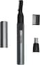 Wahl Micro Groomsman Personal Pen Trimmer &amp; Detailer for Hygienic Grooming with Rinseable, Interchangeable Heads for Eyebrows, Neckline, Nose, Ears, &amp; Other (International Version)
